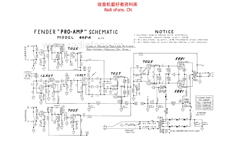 Fender_pro_6g5a_schematic 电路图 维修原理图.pdf_第1页