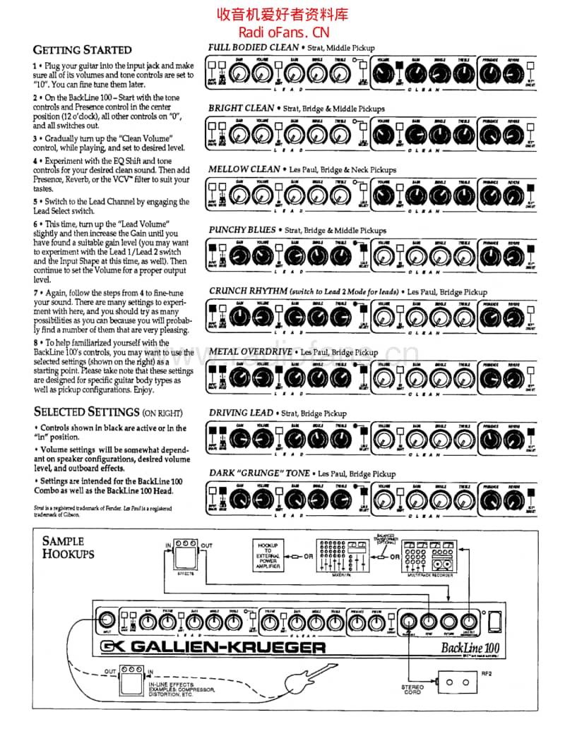 Gallienkrueger_backline100owners 电路图 维修原理图.pdf_第3页