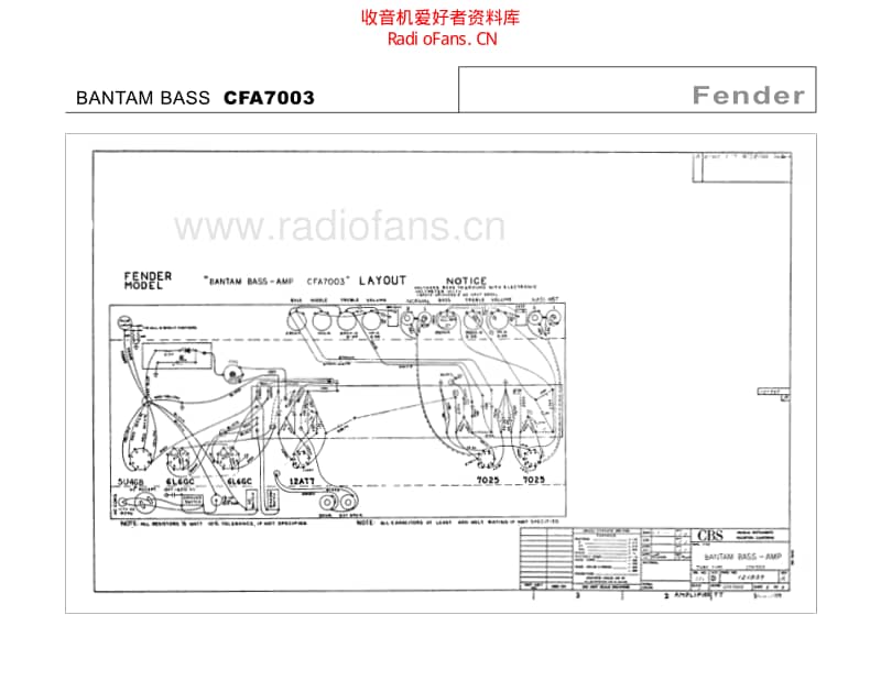 Fender_bantam_bass_cfa7003 电路图 维修原理图.pdf_第1页