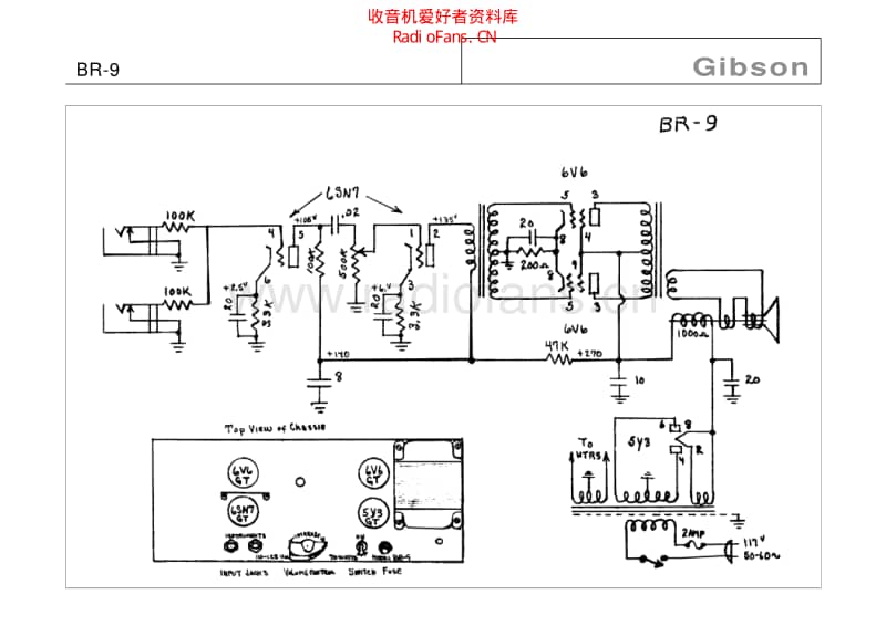 Gibson_br_9 电路图 维修原理图.pdf_第1页
