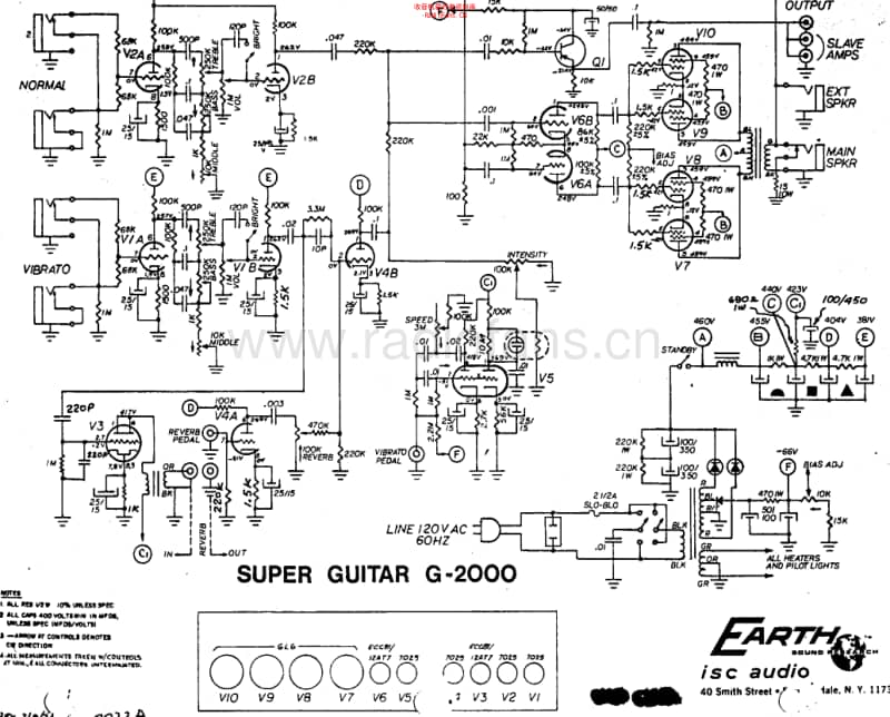 Earth_g2000_superguitar 电路图 维修原理图.pdf_第1页