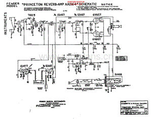 Fender_princeton_reverb_aa1164_schem 电路图 维修原理图.pdf