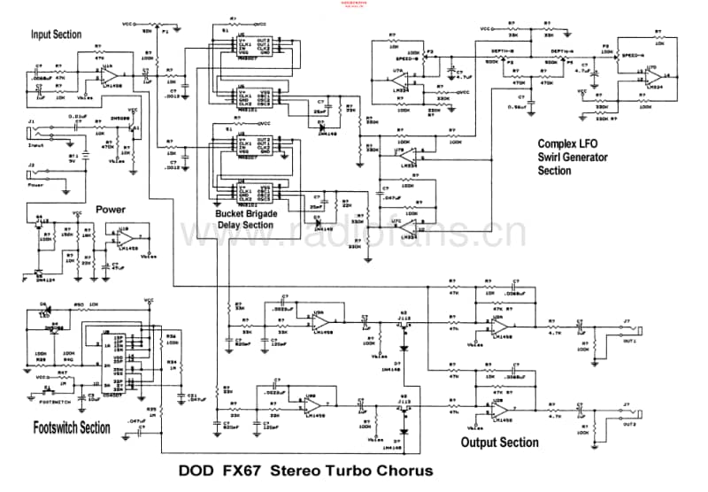 Dodfx67_stereo_turbo_chorus 电路图 维修原理图.pdf_第1页