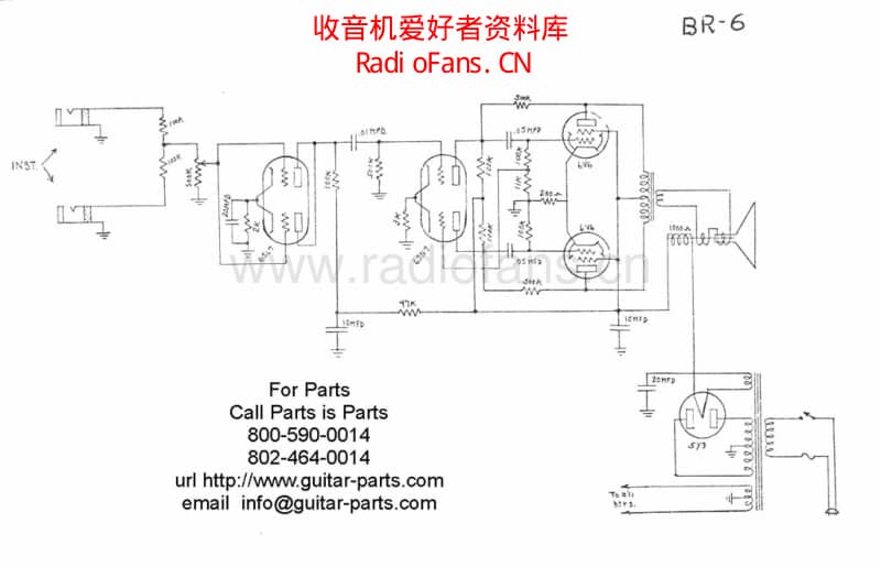 Gibson_br6 电路图 维修原理图.pdf_第1页