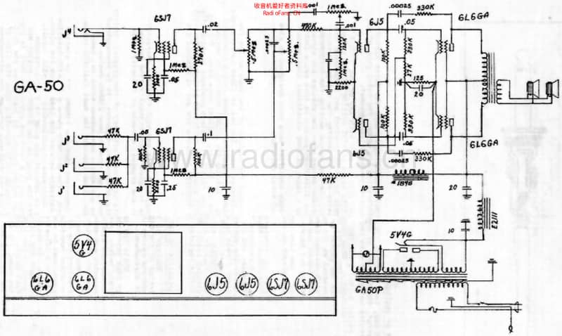 Gibson_ga50 电路图 维修原理图.pdf_第1页