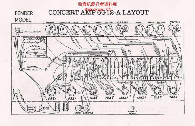 Fender_concert_6g12a_layout 电路图 维修原理图.pdf_第1页