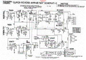 Fender_super_reverb_ab763_schem 电路图 维修原理图.pdf