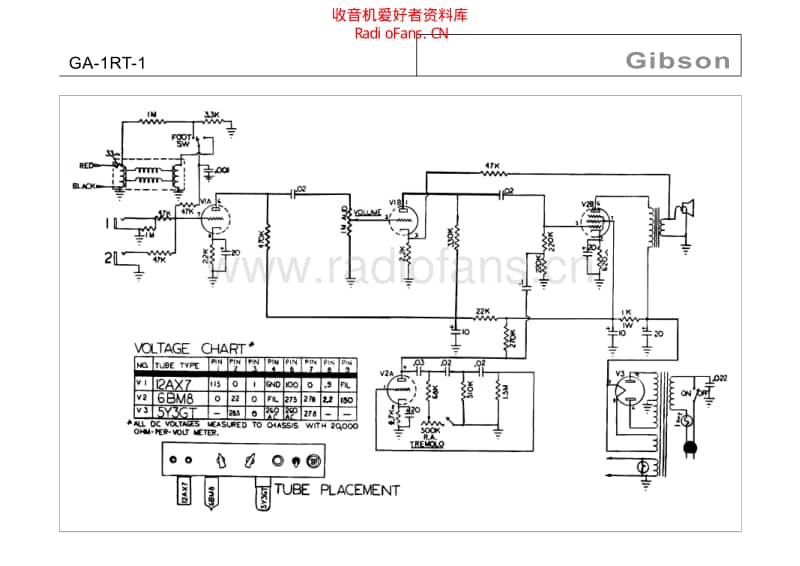 Gibson_ga_1rt_1 电路图 维修原理图.pdf_第1页