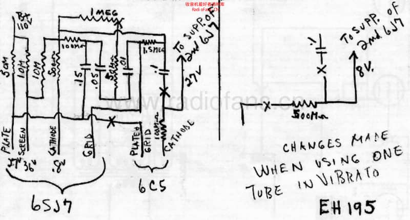 Gibson_eh195 电路图 维修原理图.pdf_第1页