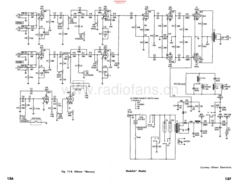 Gibson_medalist_dual_6l6_mercury 电路图 维修原理图.pdf_第1页