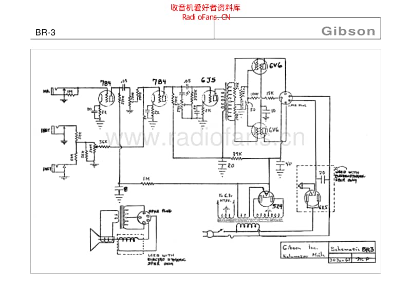 Gibson_br_3 电路图 维修原理图.pdf_第1页
