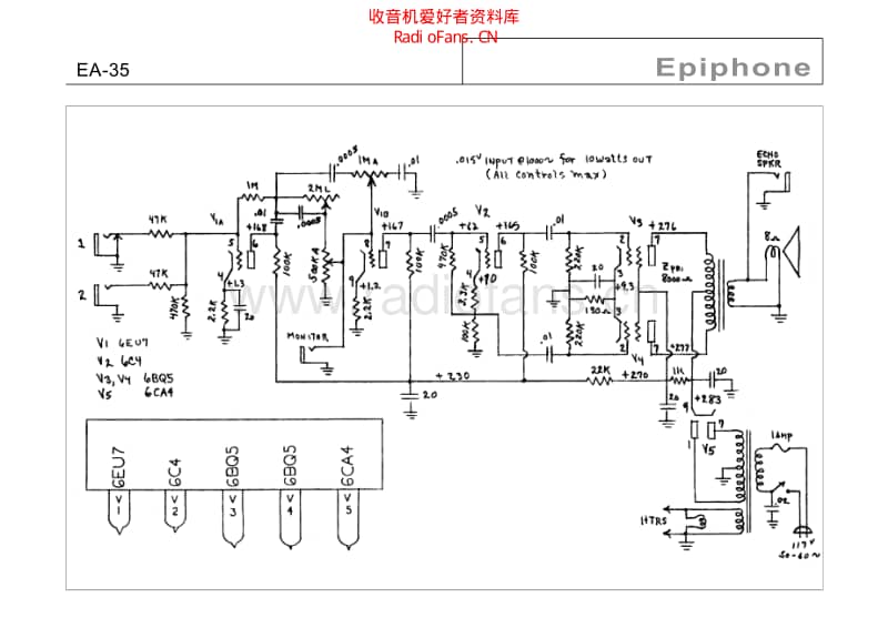 Gibson_ea_35_devon 电路图 维修原理图.pdf_第1页