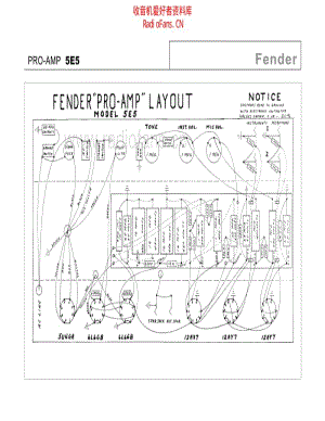 Fender_pro_5e5 电路图 维修原理图.pdf