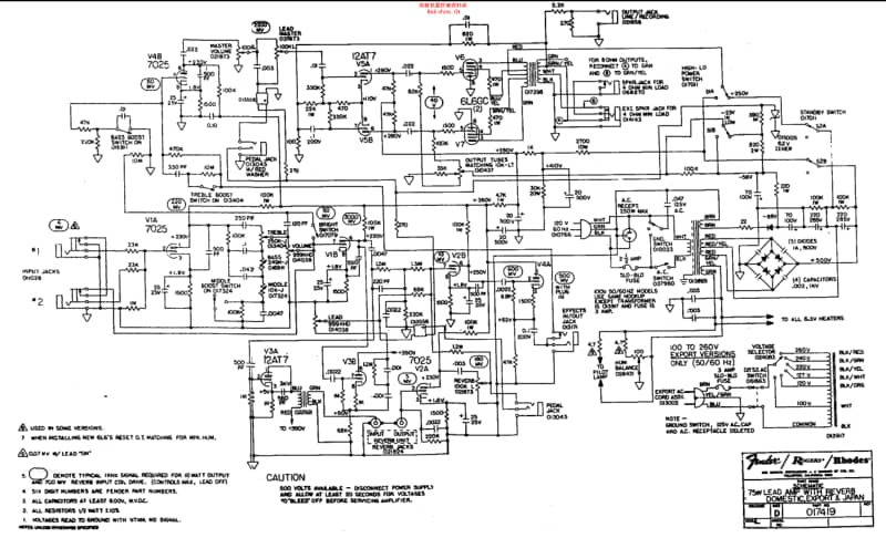 Fender_75_schem 电路图 维修原理图.pdf_第2页