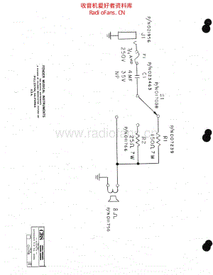 Fender_pa_horn_crossover 电路图 维修原理图.pdf