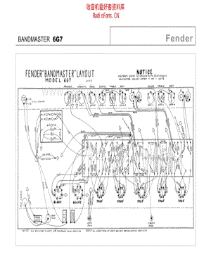 Fender_bandmaster_6g7 电路图 维修原理图.pdf