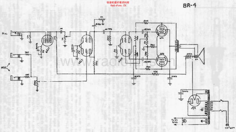 Gibson_br4 电路图 维修原理图.pdf_第1页