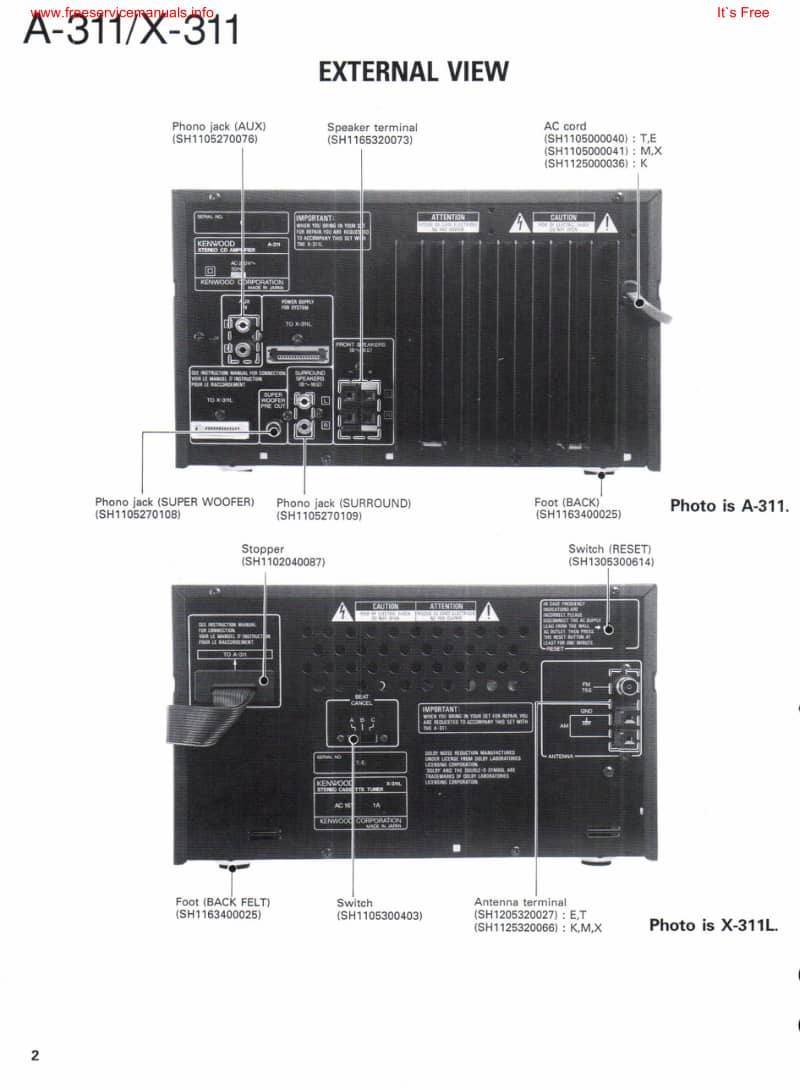 kenwood_a311_x311_x311l.pdf_第2页