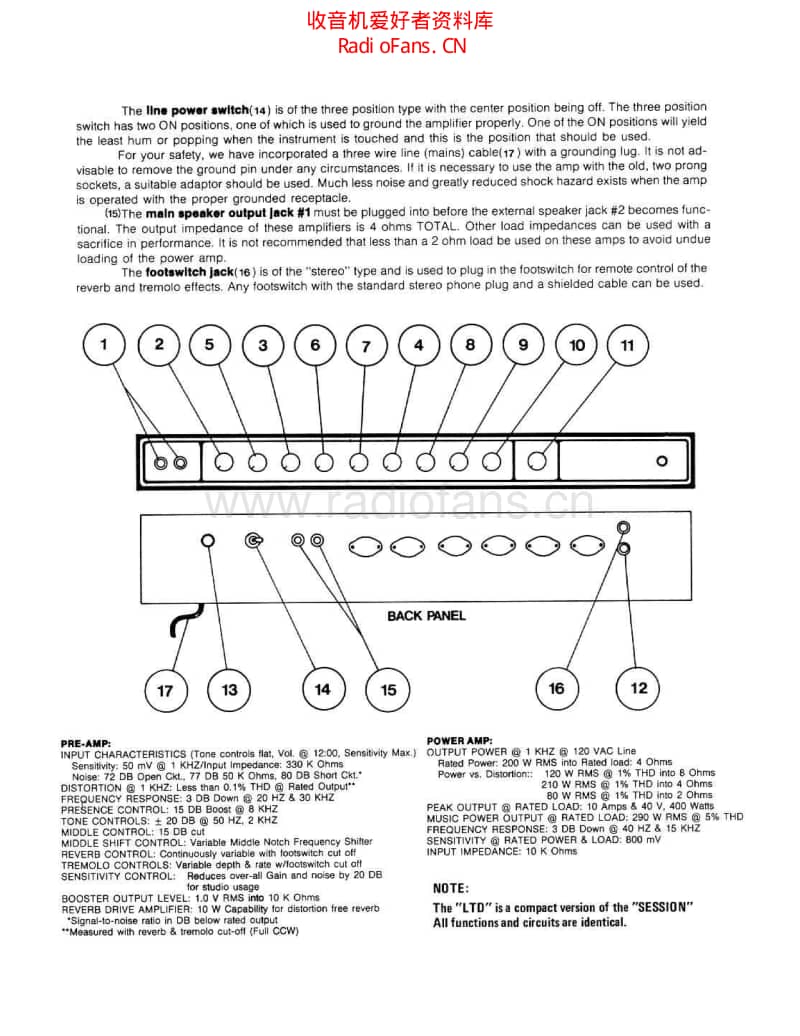 Peavey_session_400_manual_schematic 电路图 维修原理图.pdf_第3页