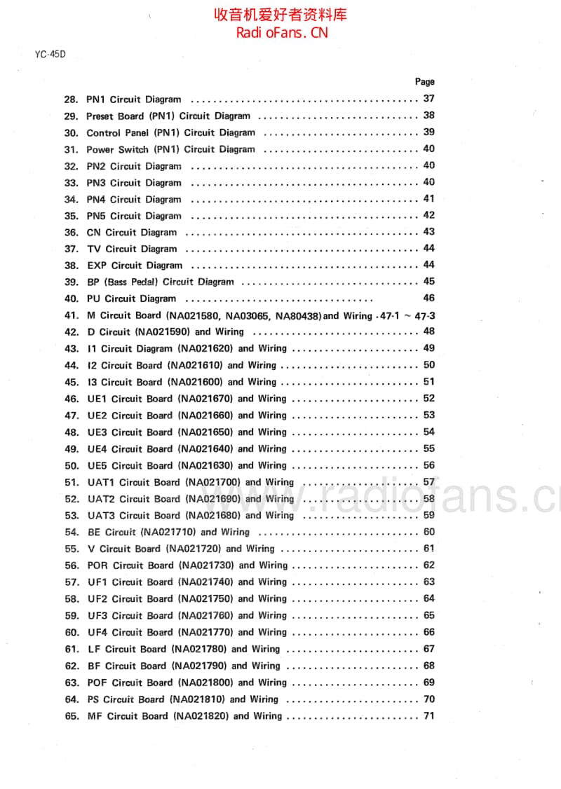 Yamaha_yc_45d_service_manual 电路图 维修原理图.pdf_第3页