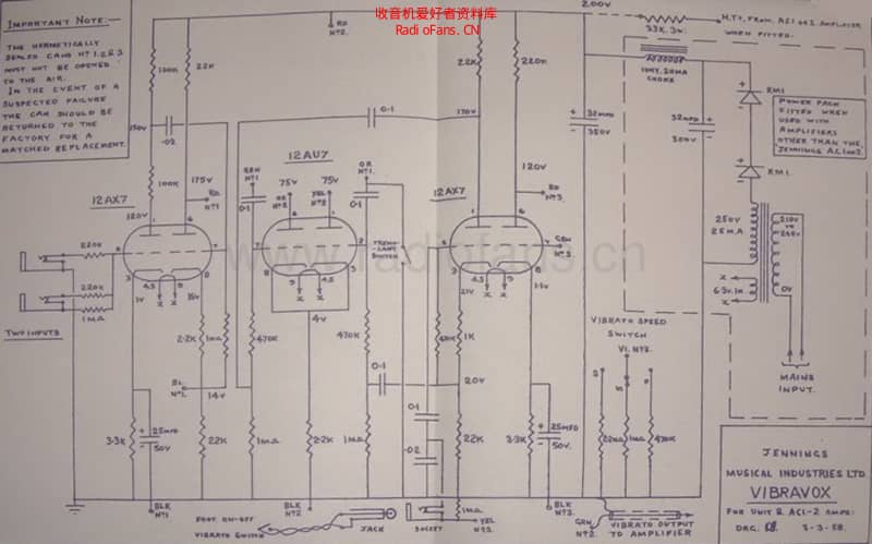 Vox_vibravox_1958 电路图 维修原理图.pdf_第1页