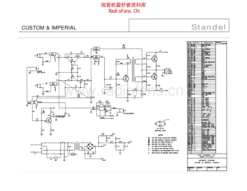 Standel_custom_and_imperial 电路图 维修原理图.pdf_第1页