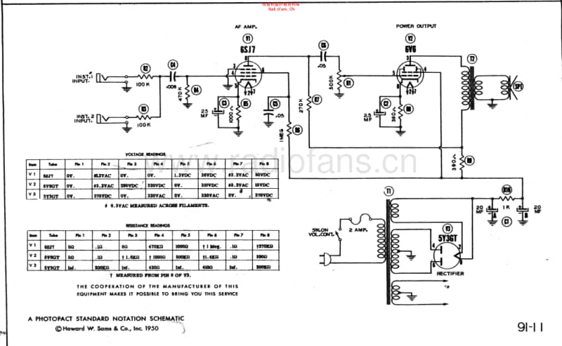 Silvertone_1301 电路图 维修原理图.pdf_第1页