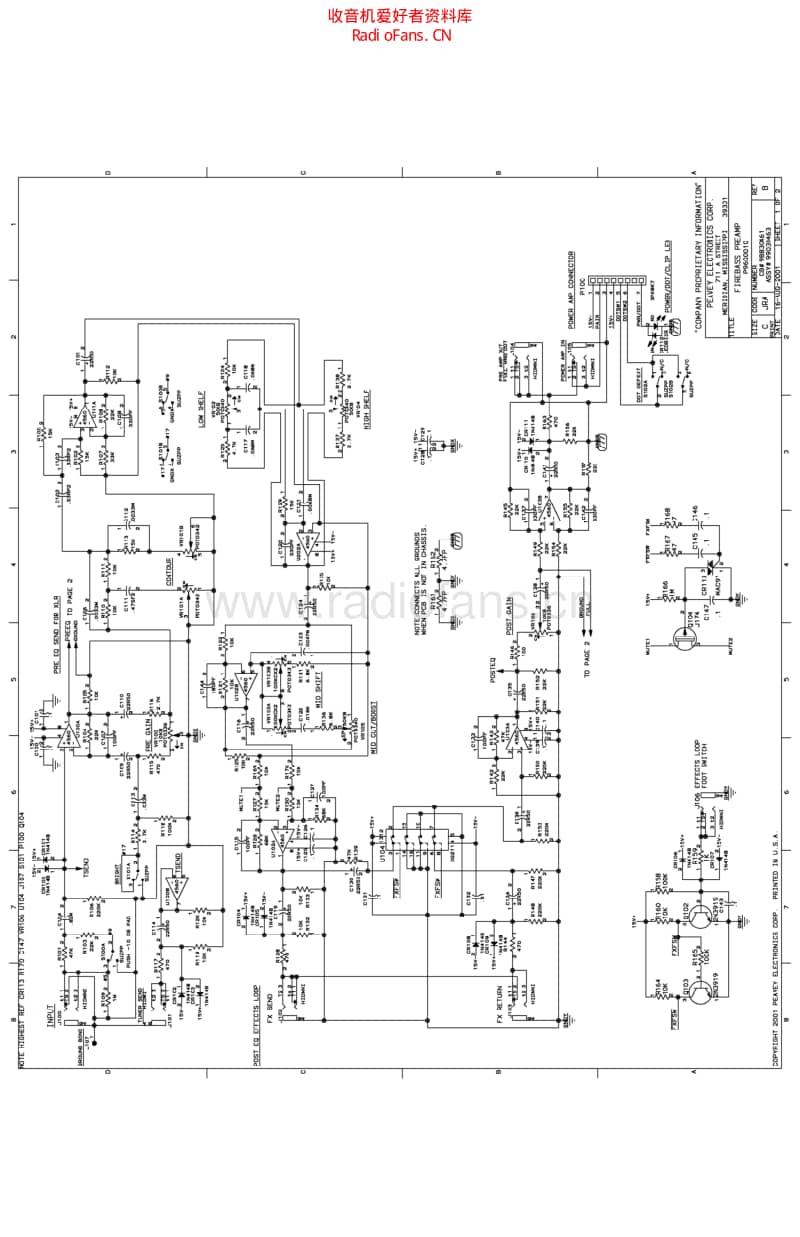 Peavey_firebass_700_1_of_2 电路图 维修原理图.pdf_第1页