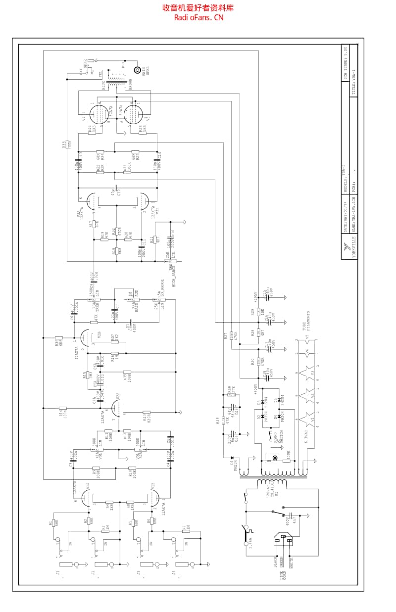 Traynor_bassmaster_yba1 电路图 维修原理图.pdf_第2页