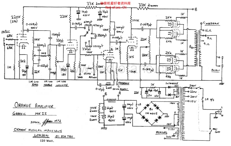 Orange_graphic_mkii_120 电路图 维修原理图.pdf_第1页