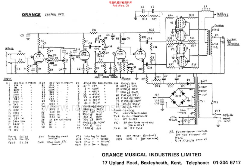 Orange_graphic_mkii_120 电路图 维修原理图.pdf_第3页