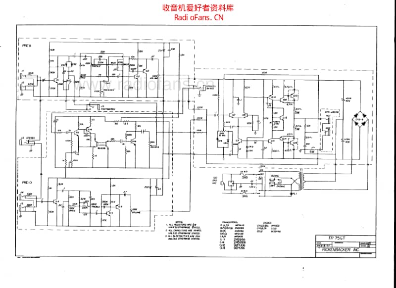 Rickenbacker_tr75gt 电路图 维修原理图.pdf_第1页