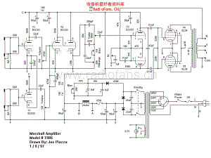 Marshall_jmp_bass_50w_1986 电路图 维修原理图.pdf