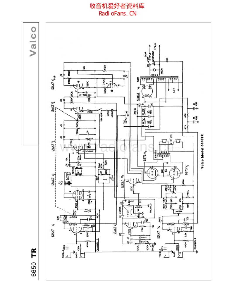 Valco_6650tr 电路图 维修原理图.pdf_第1页