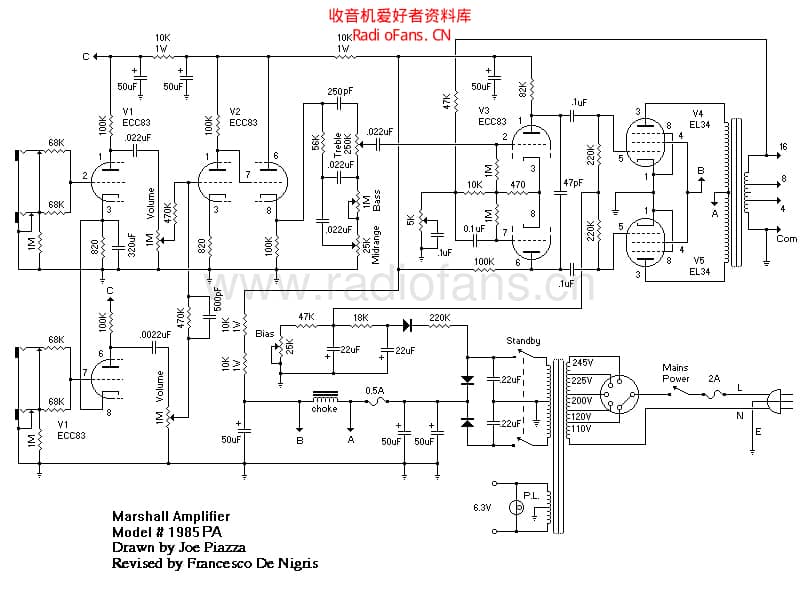 Marshall_jmp_pa_50w_1985 电路图 维修原理图.pdf_第1页