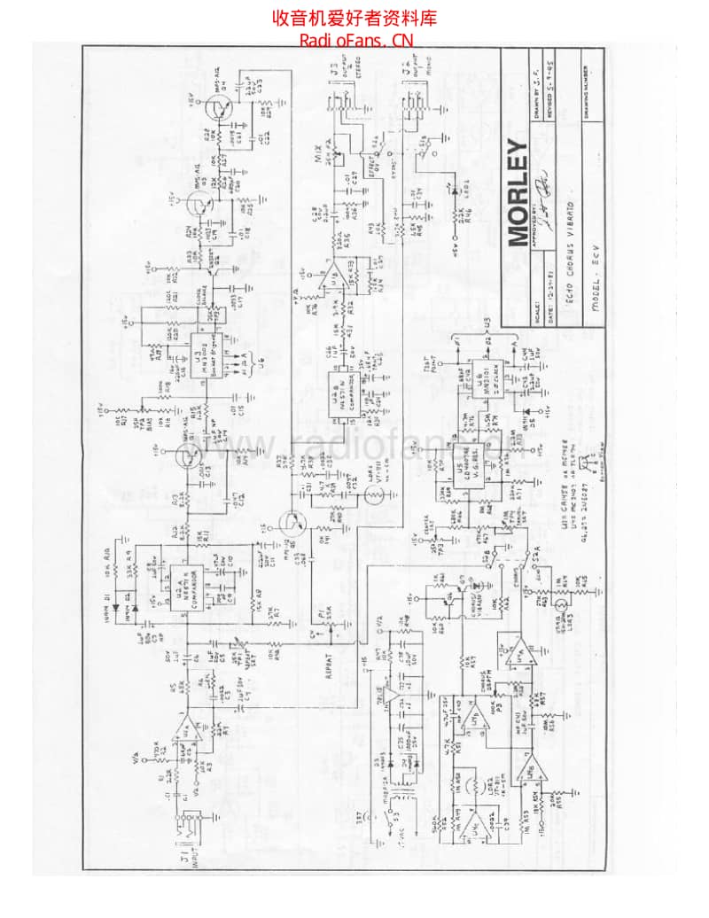 Telray_echo_chorus_vibrato_ecv 电路图 维修原理图.pdf_第1页