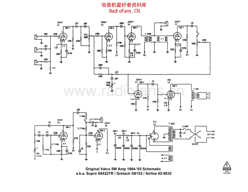 Supro_S6422TR 电路图 维修原理图.pdf_第1页