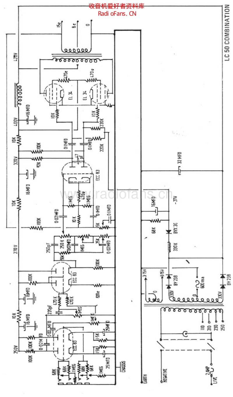 Laney_lc50_combo 电路图 维修原理图.pdf_第1页