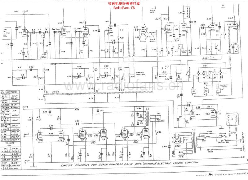 Watkins_joker_25w 电路图 维修原理图.pdf_第1页