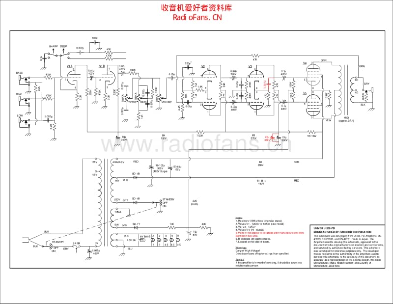 Univox_U235PB 电路图 维修原理图.pdf_第1页