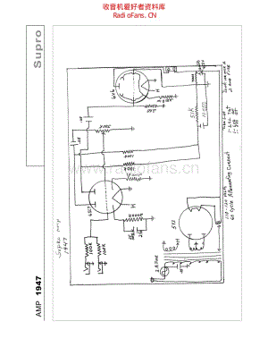 Supro_1947 电路图 维修原理图.pdf