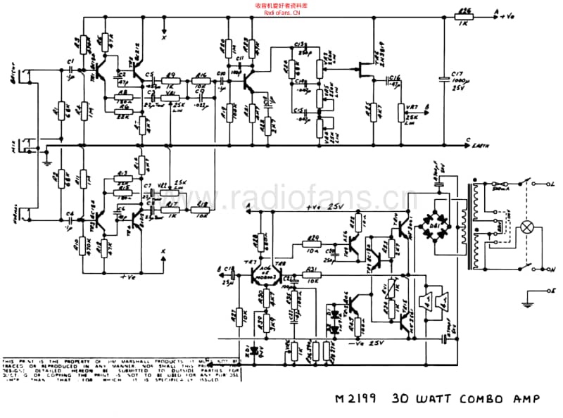 Marshall_jmp_masterlead_30w_2199 电路图 维修原理图.pdf_第1页