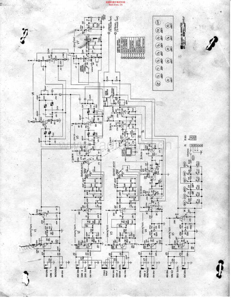 Magnatone_m20 电路图 维修原理图.pdf_第1页