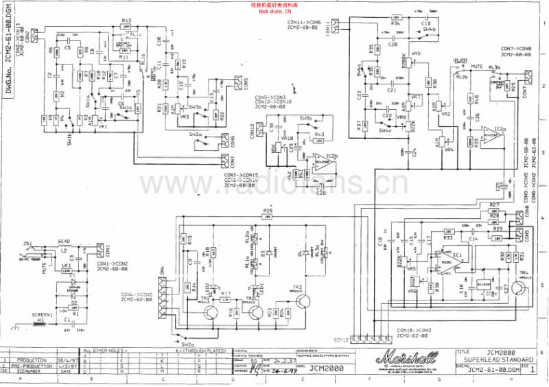 Marshall_jcm2000_100w_dsl100 电路图 维修原理图.pdf_第1页