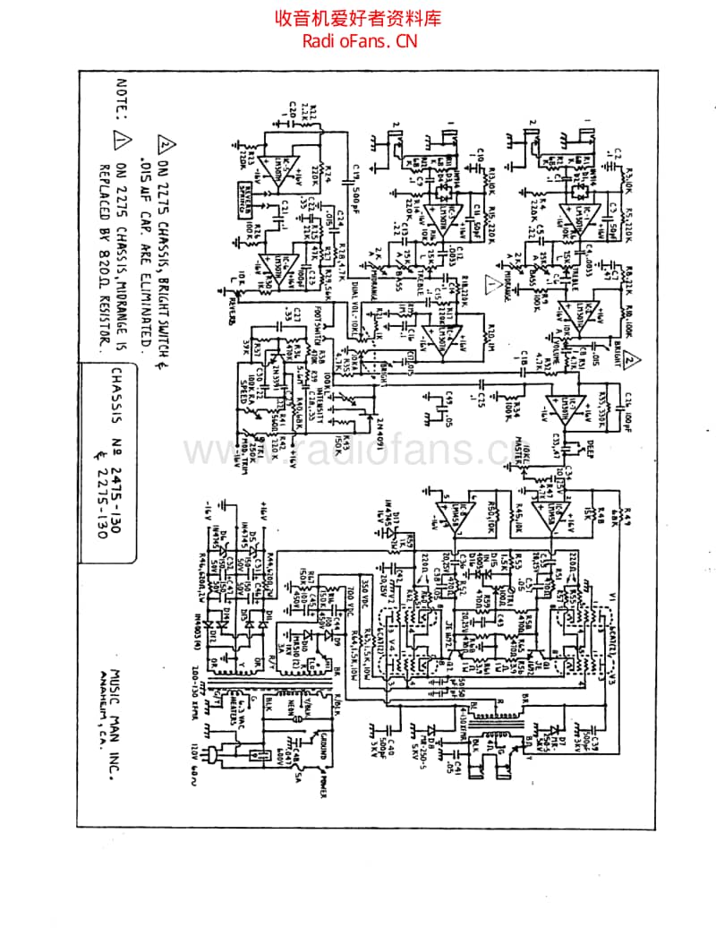 Musicman_2475_130_2275_130 电路图 维修原理图.pdf_第2页