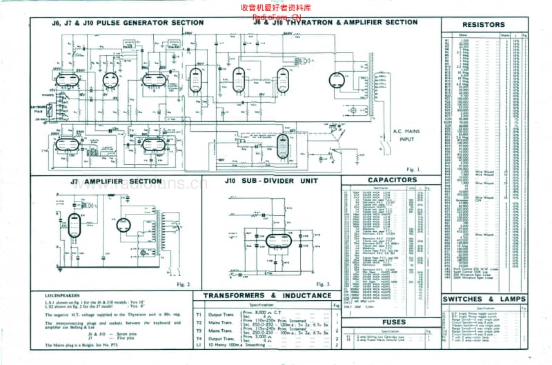 Univox_j6_j7_j10_owner_manual_and_schematic 电路图 维修原理图.pdf_第2页