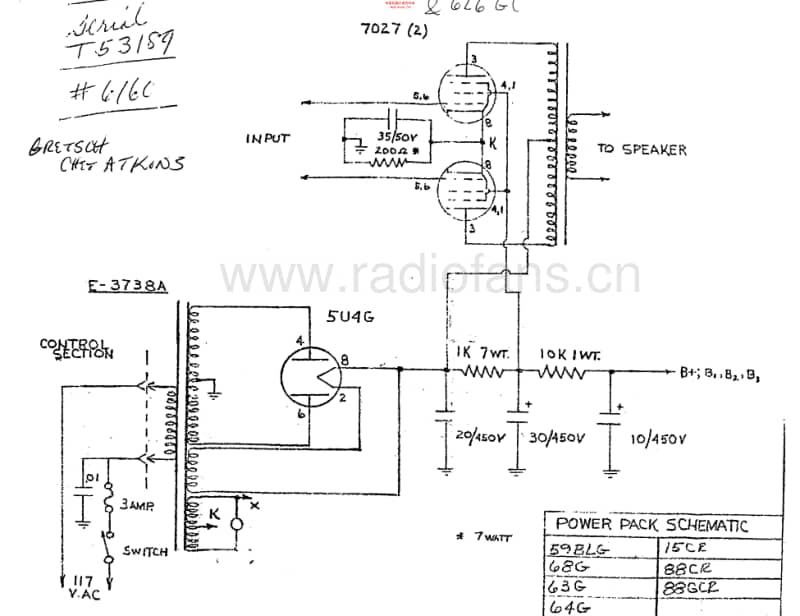 Valco_gretsch_6160 电路图 维修原理图.pdf_第2页