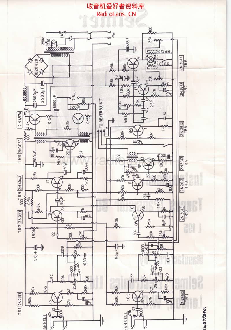 Selmer_Taurus.pdf 电路图 维修原理图.pdf_第2页