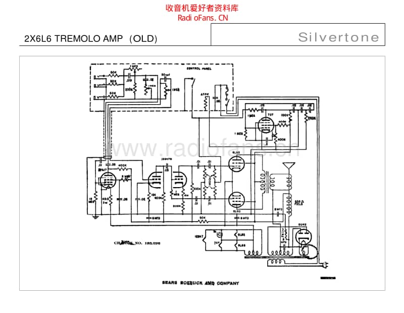 Silvertone 电路图 维修原理图.pdf_第1页