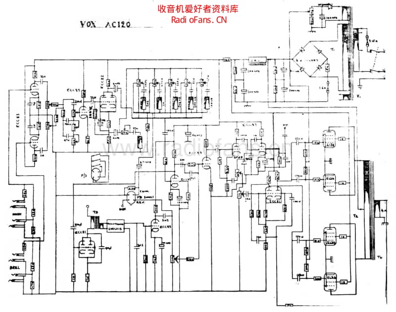 Vox_ac120 电路图 维修原理图.pdf_第1页